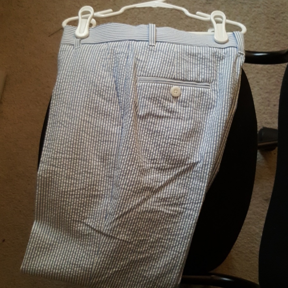 Boys' Flat Front Twill Dress Pant